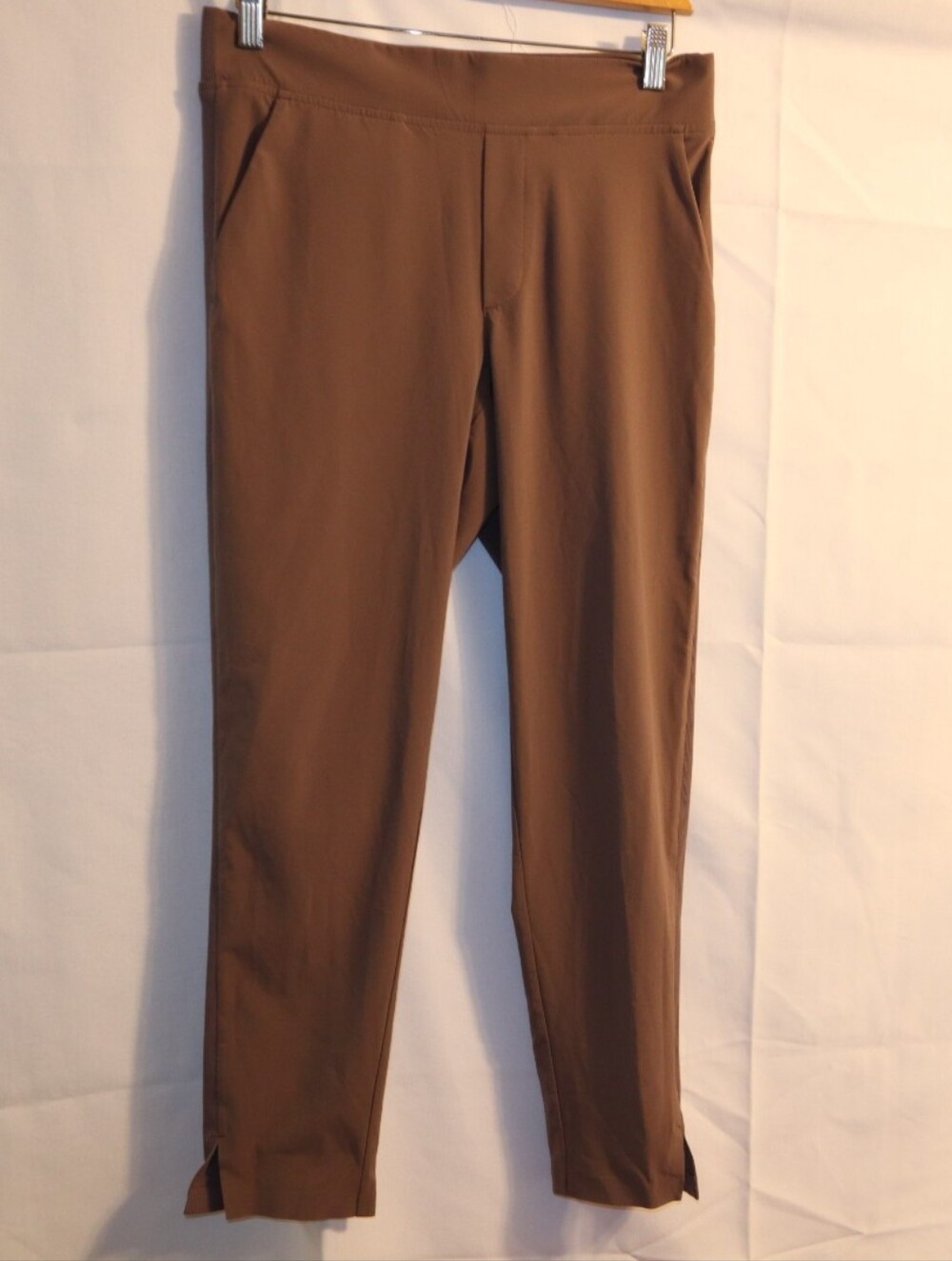 Brooklyn Ankle Pant Wrinkle-resistant, stretch fabric Brown Size 4 - Picture 4 of 12